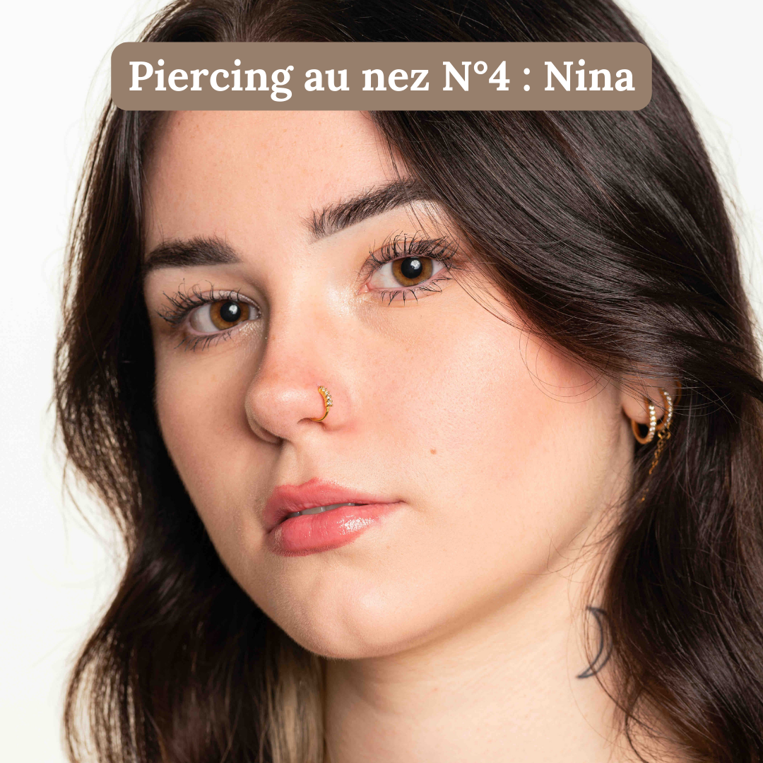 Coffret cadeau : 4 vrais piercings au nez