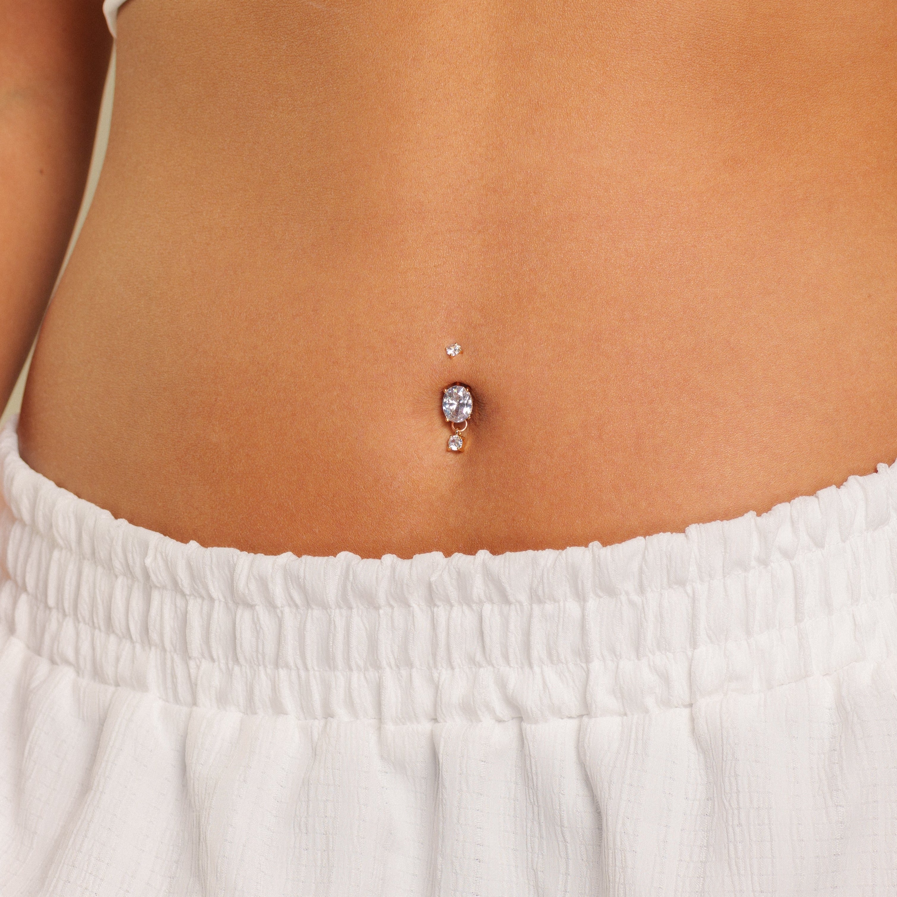 Piercing en el ombligo Kahina