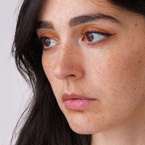 Anne nose piercing