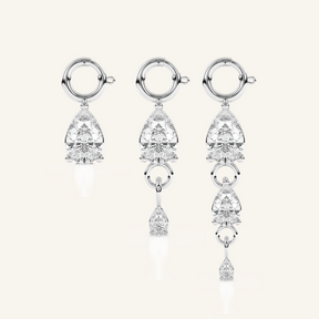 Trio de charms ovales