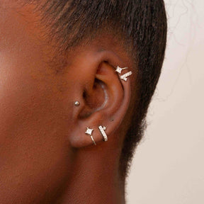 Le faux piercing Paola : oreille et tragus